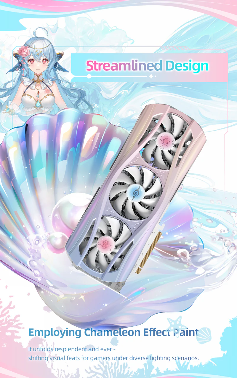 (Promotion-Some areas have no inventory)Yeston Sakura Atlantis Nvidia GeForce RTX 5080 Graphics Card GDDR7 16G 256bit Gaming GPU - Image 7