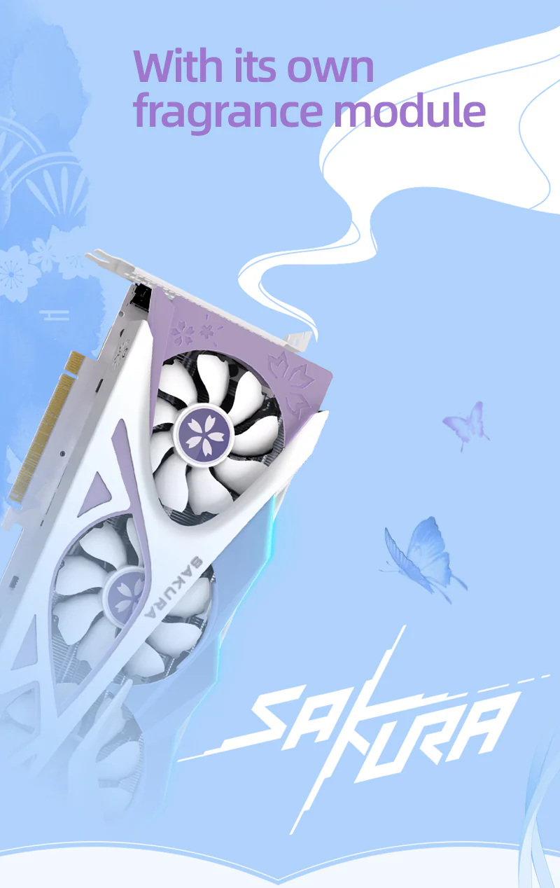 (Promotion-Only the US has inventory)Yeston Sakura Nvidia GeForce RTX 4060Ti 16G GDDR6 128bit GDDR6 Gaming GPU Graphics Card - Image 8