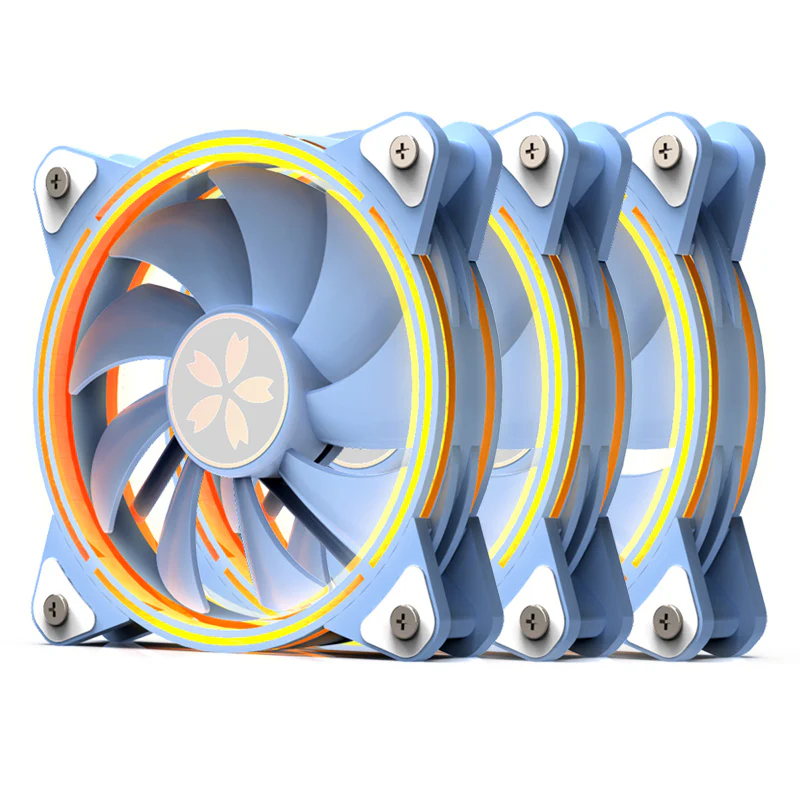 (Promotion: $5 discount over $30)(Only Canada has inventory)Yeston * zeaginal SAKURA ARGB LED 120mm Case Fan,Quiet Edition High Airflow Color LED Case Fan for PC Cases, CPU Coolers,Radiators SystemComputer Case Cooling Fan - Image 8
